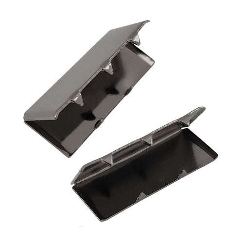 KAM Bag Hardware Gurtenden 1" Silber 10er Pack Metall