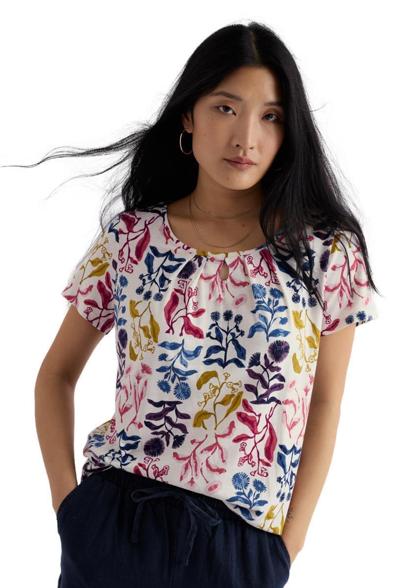 marlowe nature Appletree T-Shirt painty bluebell sail Bio-Baumwolle