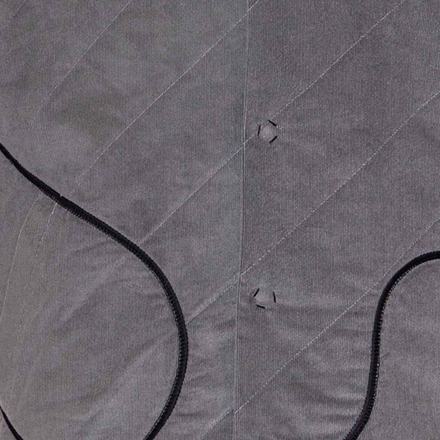 Infantium Victoria Samtjacke Grau Kurzarm Baumwolle Kinder