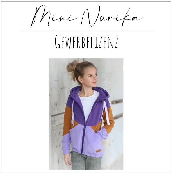 Moeve Design Mini Nurika Gewerbelizenz Sweatjacke 40 Stück