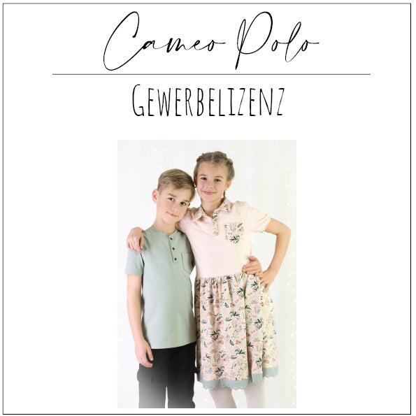 Moeve Design Cameo Polo Gewerbelizenz Kinder 40 Stück/Monat