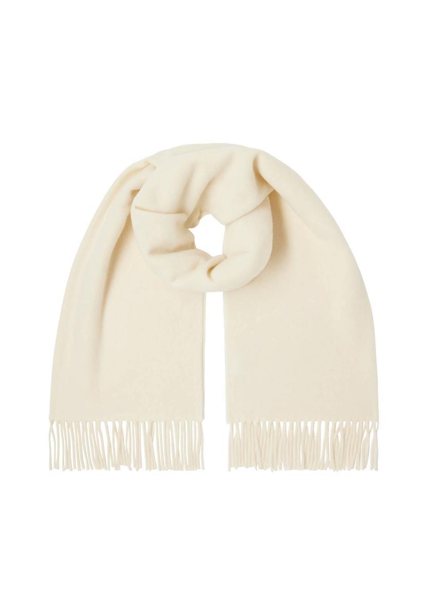 marlowe nature Accessoires Schal aus Wolle Wollschal beige melange