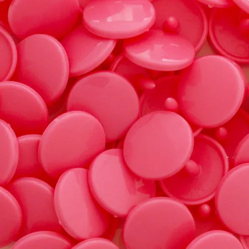 Kam Snaps Druckknöpfe A02 Bubble Gum glänzend 50 Sets