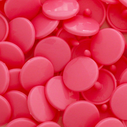 Kam Snaps Druckknöpfe A02 Bubble Gum glänzend 50 Sets