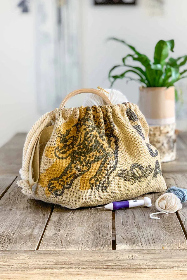 Yes, Honey Beutel #coffeetogo Schnittmuster Tasche nähen