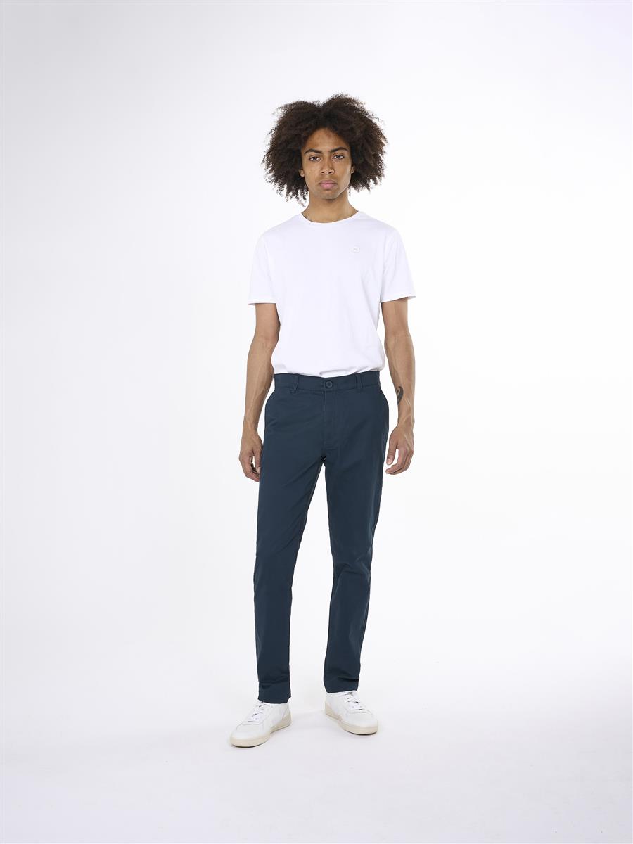 marlowe nature Luca Comfort Pant Chino black jet Bio-Baumwolle