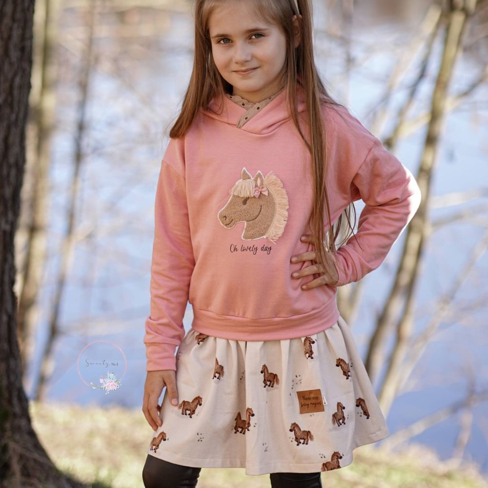 Moeve Design Mini Wiisshornblick Schnittmuster Hoodie Gr. 86-164