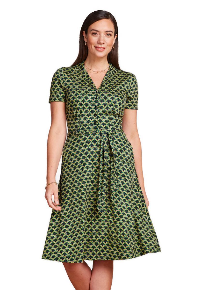 Marlowe Nature Kleider Sheeva Dress Touche Kleid beacon blue
