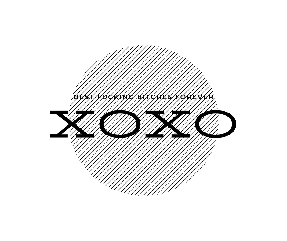 Schnittrebell XOXO Plotterdatei best fucking bitches forever SVG