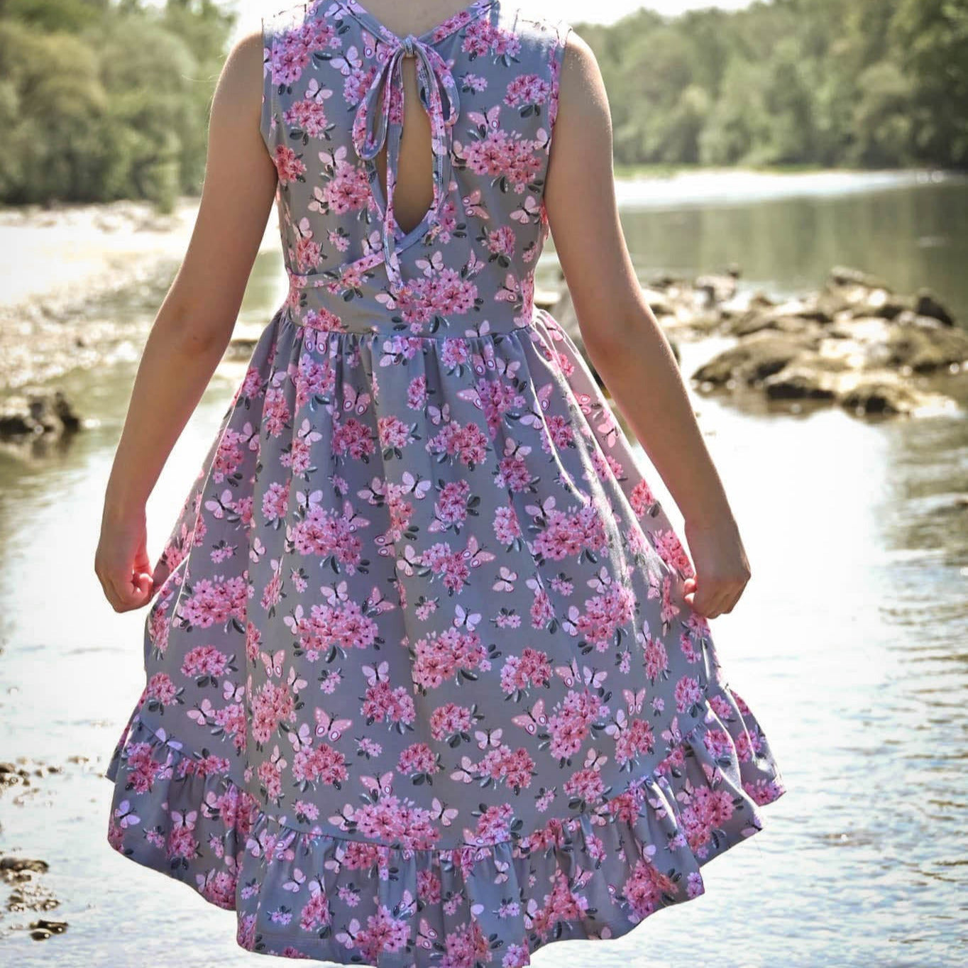 Moeve Design Marie-Louise ärmellos Kleid Schnittmuster Gr. 86-158