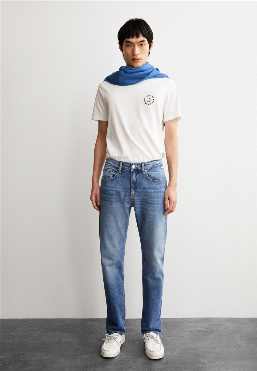 marlowe nature Dylaano Straight Jean Jeans barwon Bio-Baumwolle
