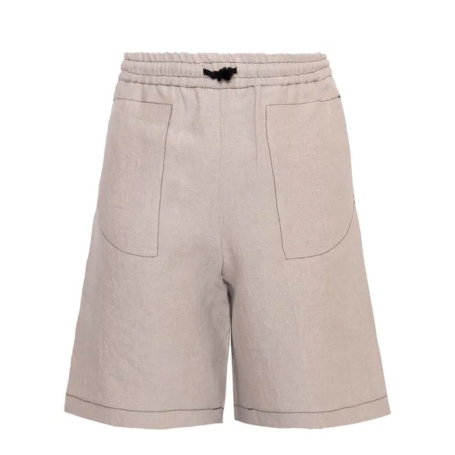 Infantium Victoria Bermuda Shorts Gr.116 beige Leinen Kinder
