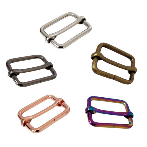 Kam Snaps Bag Hardware Schieber 1 Zoll Silber 10er Pack