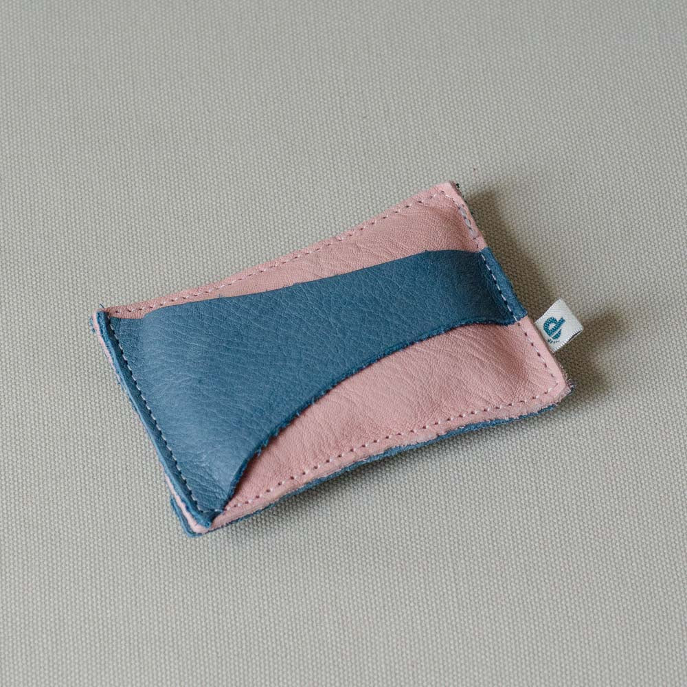 Pantolinos Displayreiniger Pad eckig Naturleder 10x7cm
