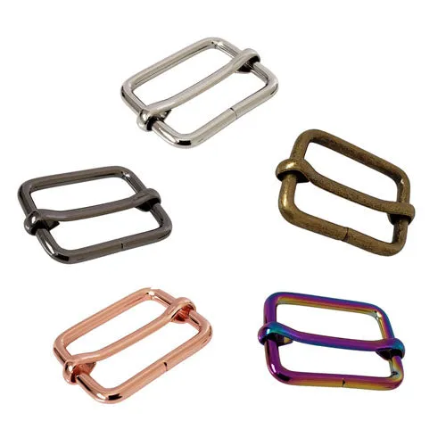 Kam Snaps Bag Hardware Schieber 1 Zoll Silber 10er Pack