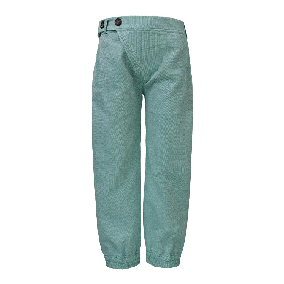 Infantium Victoria Tapered Trousers Kinderhose Grün Bio-Baumwolle