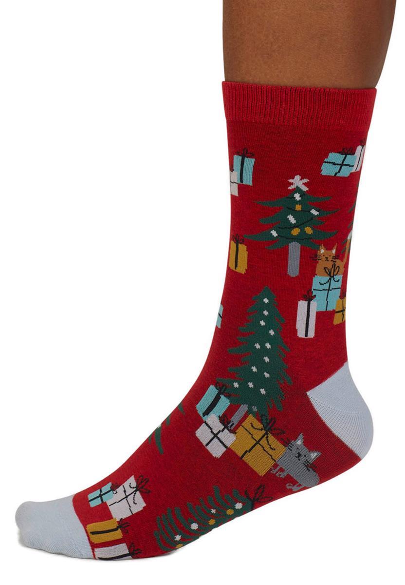 marlowe nature Jemila Christmas Bio-Socken poppy red 37-41