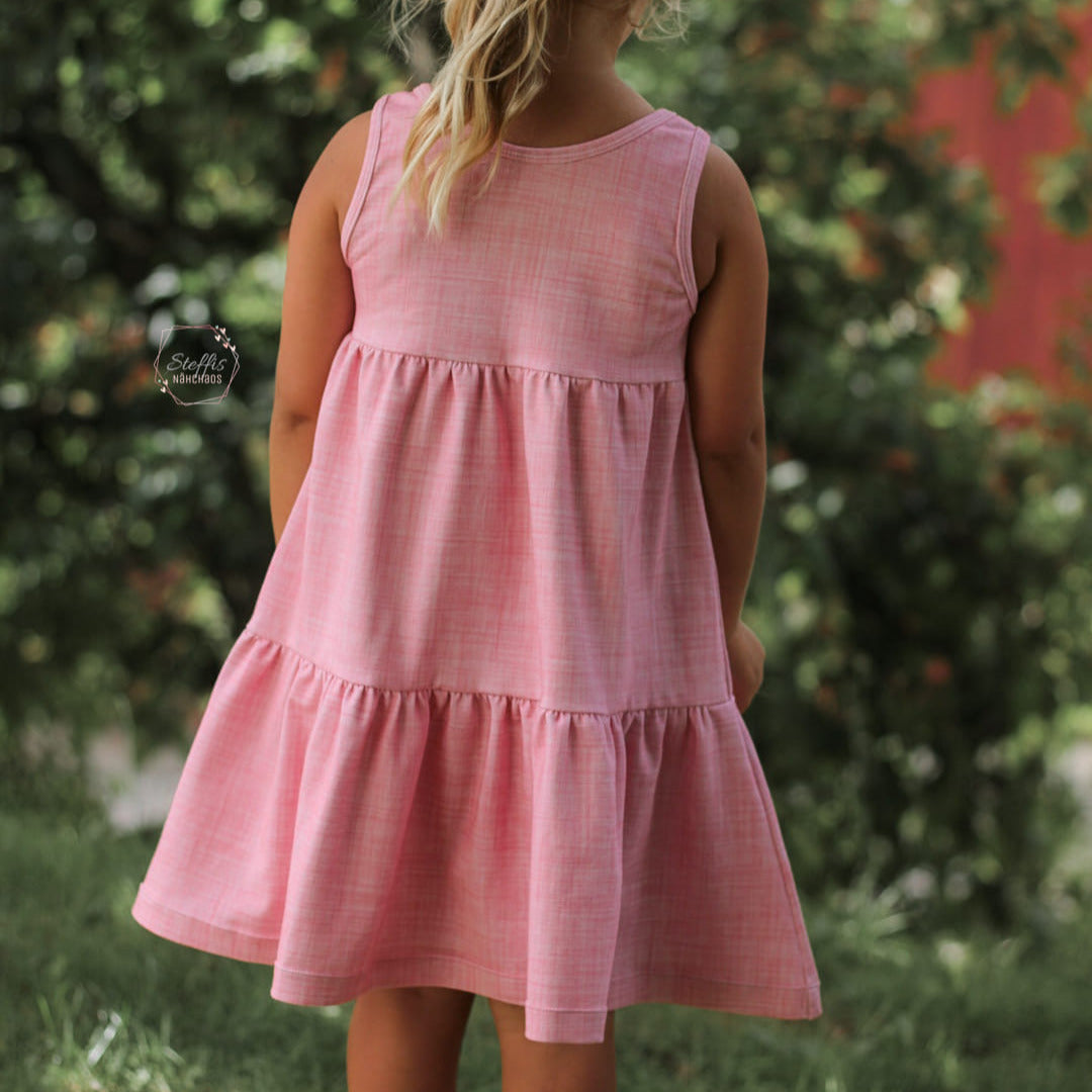 Moeve Design Mini Kathrin Gr.86-164 Schnittmuster Kleid Jersey