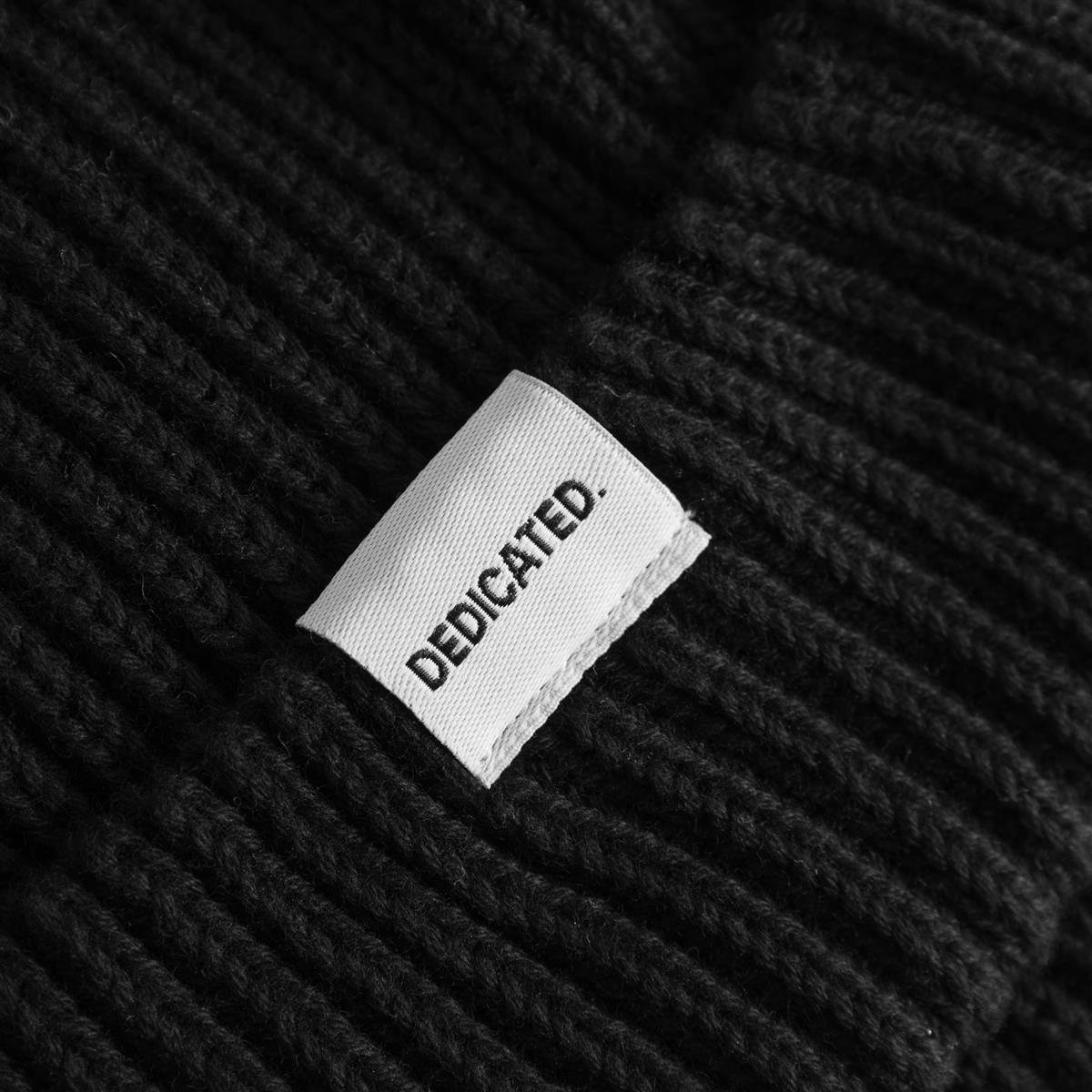 Marlowe Nature Lofoten Beanie Schwarz Bio-Baumwolle