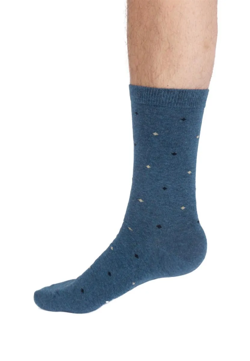 Thought Diamond Spot Bio Socken Herren 41-47 grey marl