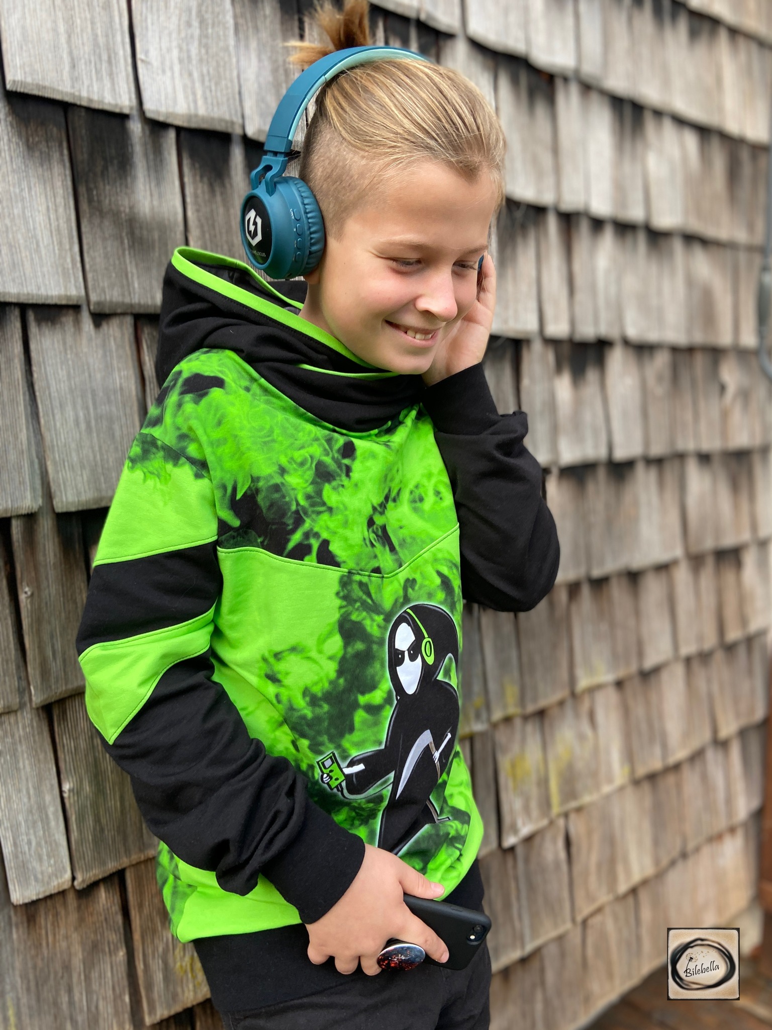 Schnittrebell Soukie Kids Hoodie Schnittmuster Gr.92-164
