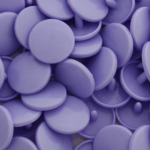 Kam Snaps Plastic Snaps C202 Druckknöpfe Lavendel 50 Sets glänzend
