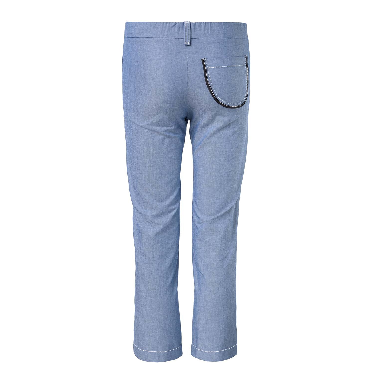 Infantium Victoria Bootcut Jeans Kinderjeans blau Denim
