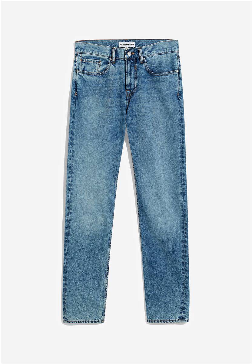 marlowe nature Dylaano Jeans sprinkle blue Recycling-Baumwolle