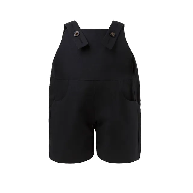 Infantium Victoria Beach Playsuit Overall Schwarz Baumwolle