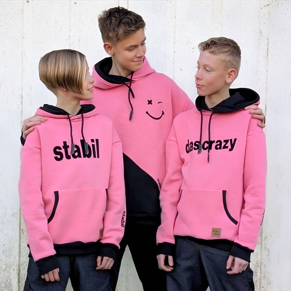 Moeve Design Mini Wiisshornblick Schnittmuster Hoodie Gr. 86-164