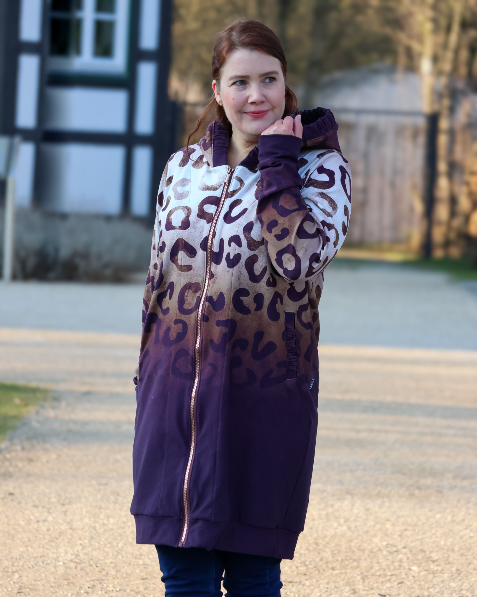 Schnittrebell Ebooks Sweatjacke Jarla Schnittmuster Gr.34-54 Kapuze