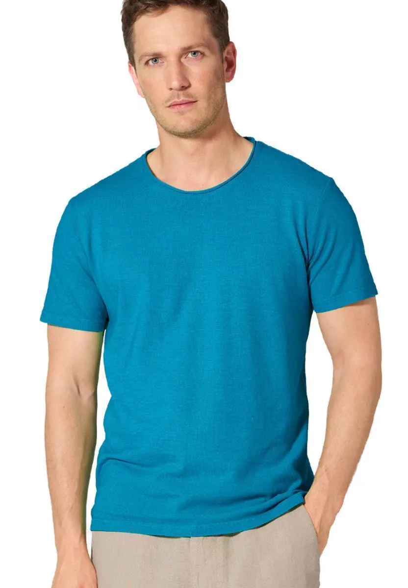 marlowe nature Tshirt Mit Rollsaum Shirt miami Hanf