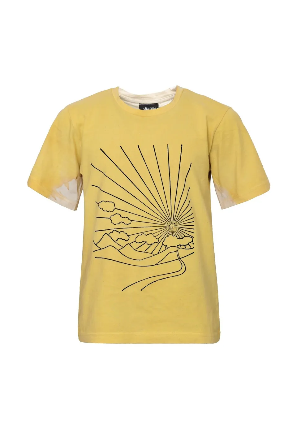 Infantium Victoria Turmeric T-Shirt Kinder-Shirt gelb Handprint