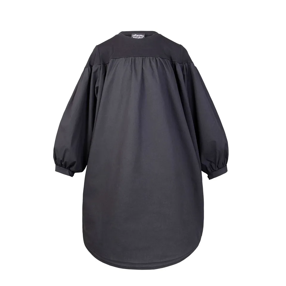 Infantium Victoria Girls Cotton Black Shirt Dress Kleid schwarz 128