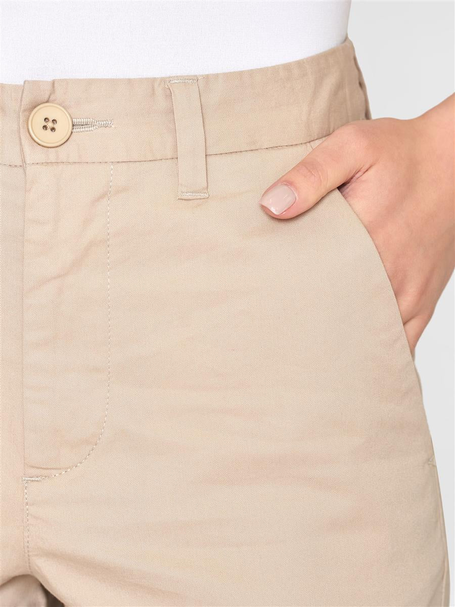 marlowe nature WILLOW slim Chino Damenhose light feather gray 42