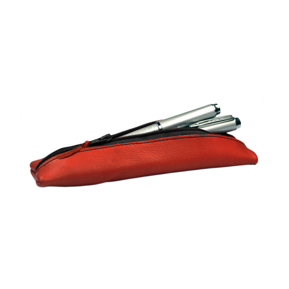Pantolinos Federtasche klein Federmäppchen aus Naturleder