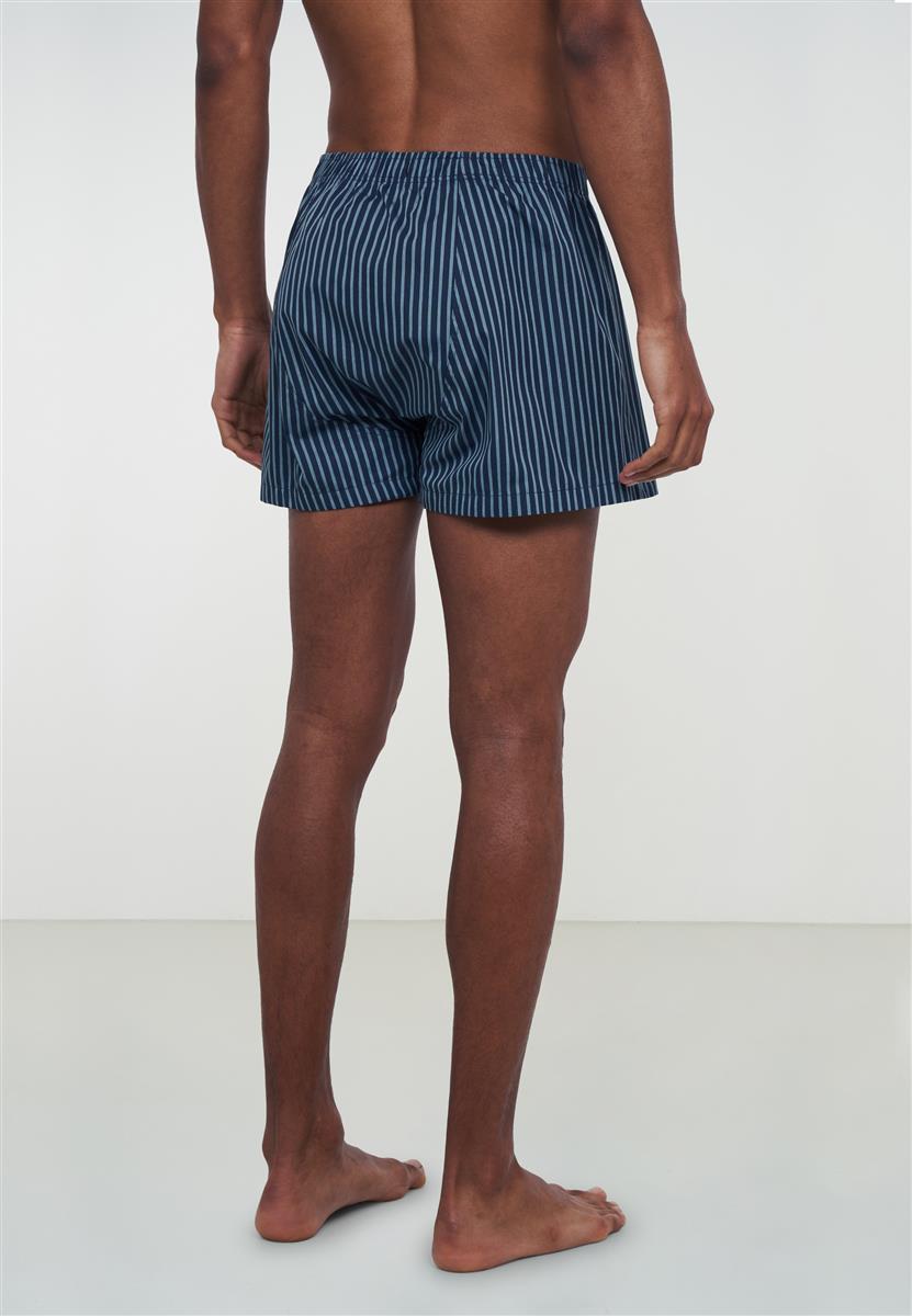 marlowe nature Boxershorts Amargo Stripes Unterhose navy Bio