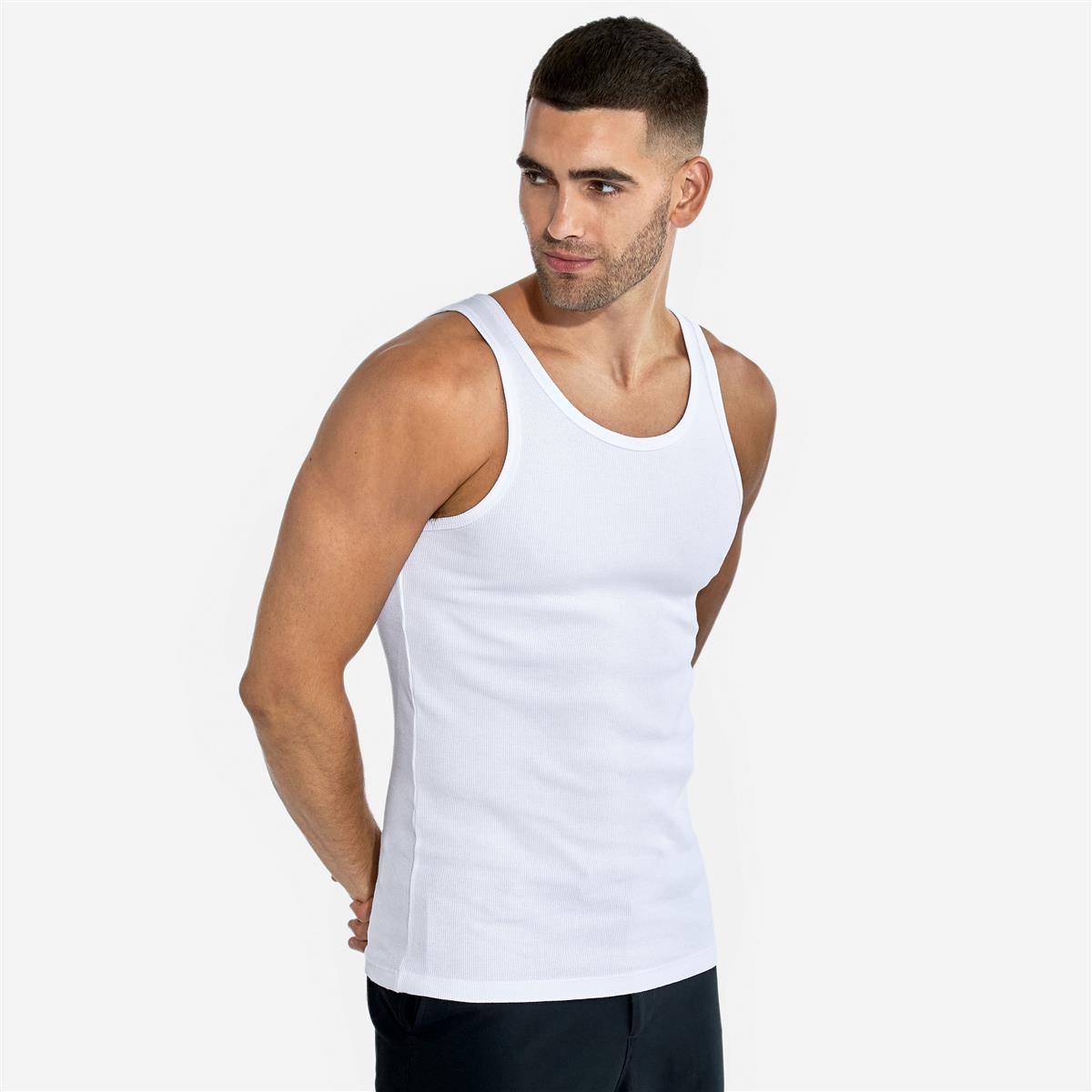 Bread & Boxers 2-Pack Tank Ribbed Unterhemd Bio-Baumwolle