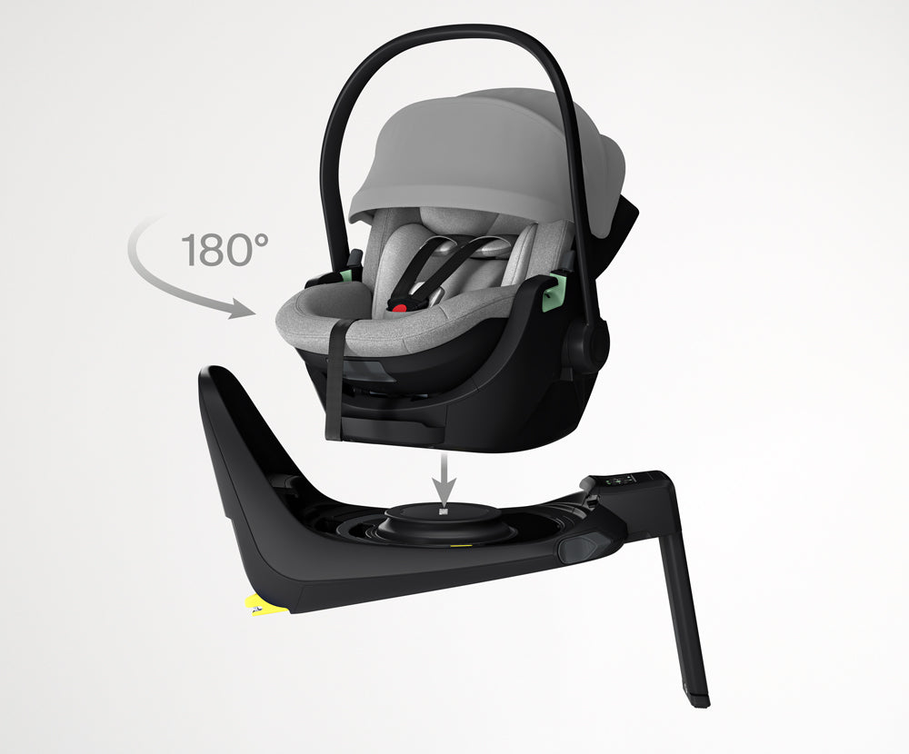 Thule Maple Baby-Autoschale Schwarz Neugeborene