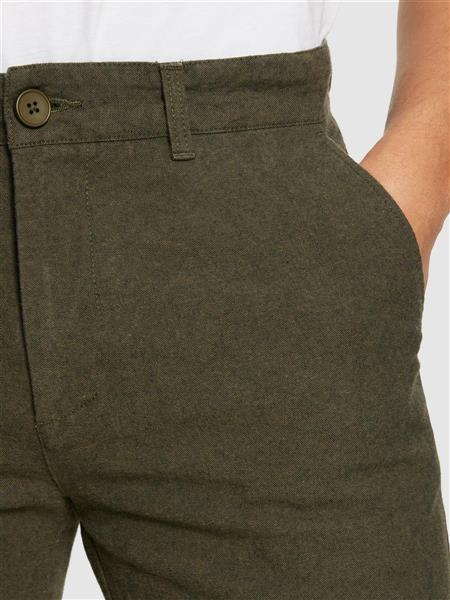 marlowe nature Chuck Regular Flannel Chino dark olive