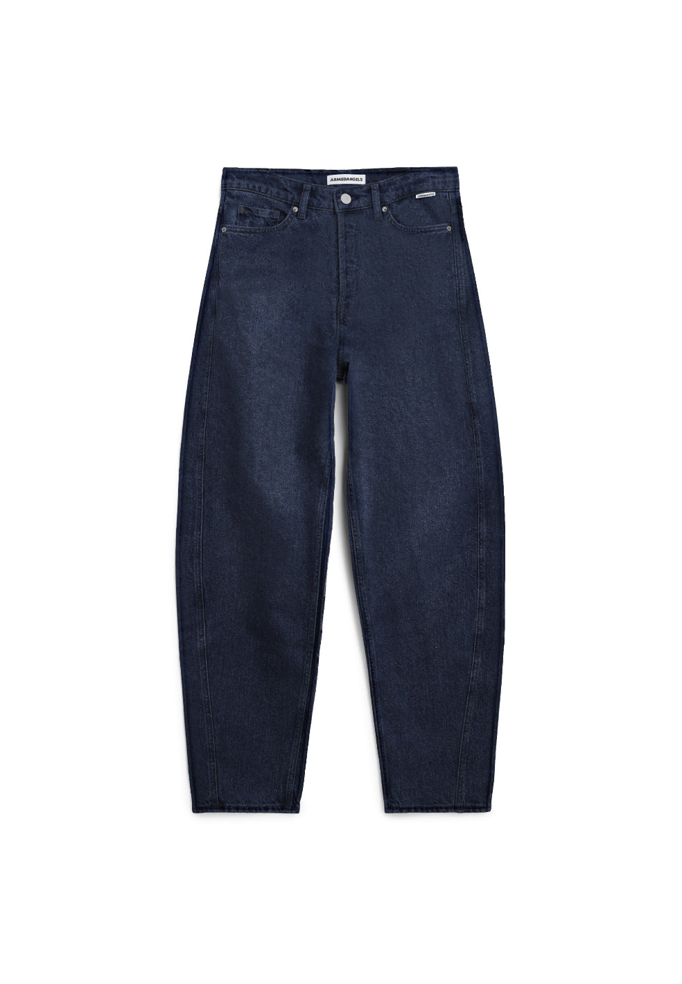 marlowe nature Baarly High Waist Barrel Jean fluid ink Bio