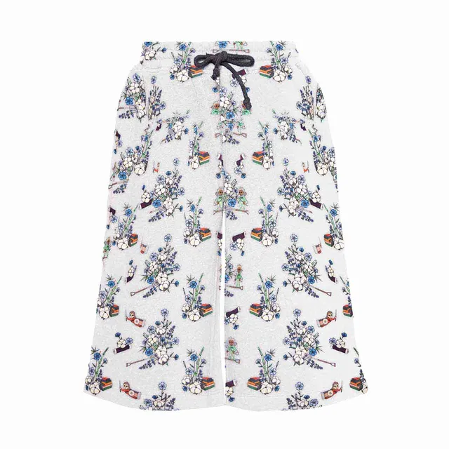 Infantium Victoria Shorts Weiß Print 116 Bio