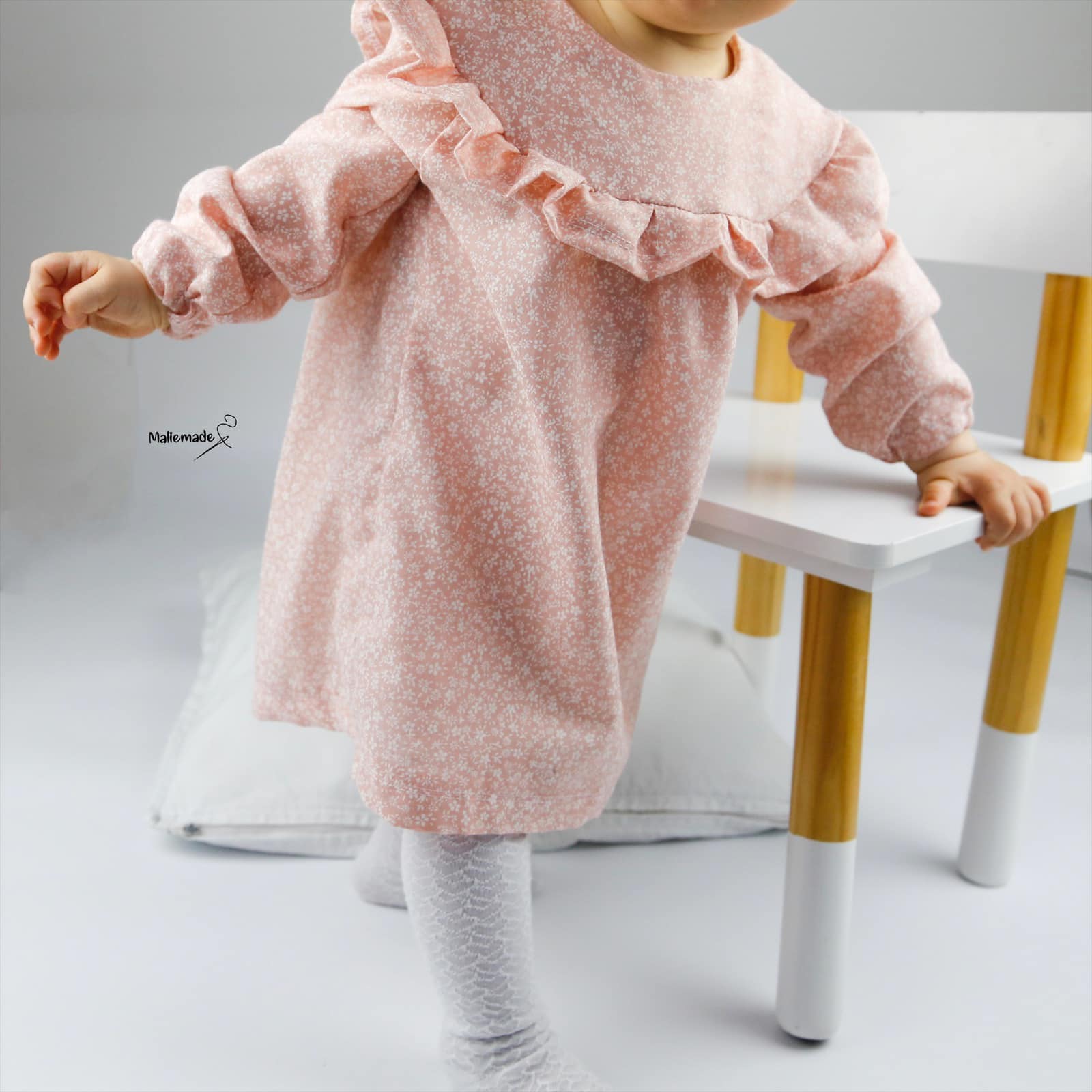 Moeve Design Felicitas Gr. 74-158 Schnittmuster Bluse Kleid Webware