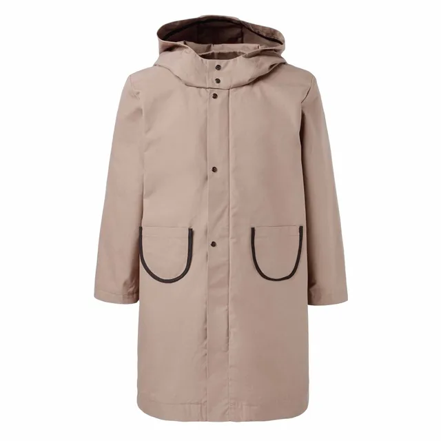 Infantium Victoria EtaProof Parka Beige Baumwolle wetterfest