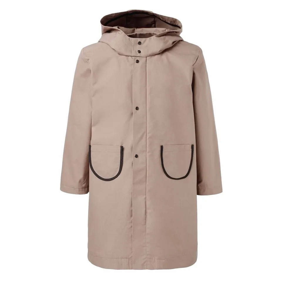 Infantium Victoria EtaProof Parka Beige Baumwolle wetterfest