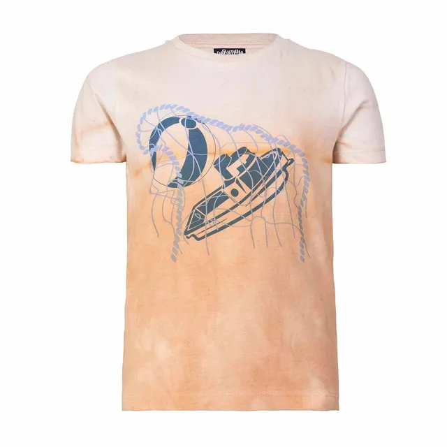 Infantium Victoria Artisanal T-Shirt Kinder T-Shirt Orange Gr 128