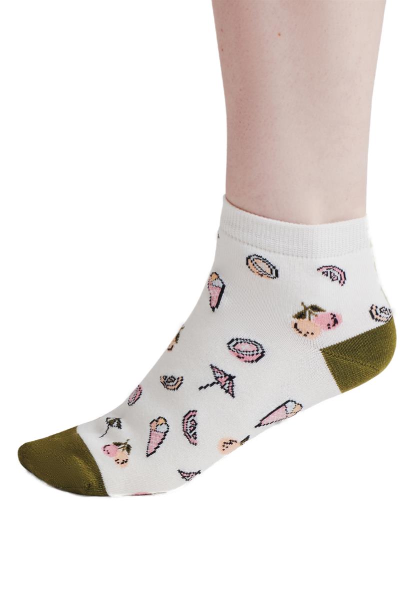 Marlowe Nature Dixie Ice Cream Bamboo Sneakersocken
