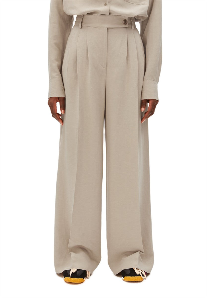 marlowe nature Kaayua Lino Pant Leinenhose schwarz M