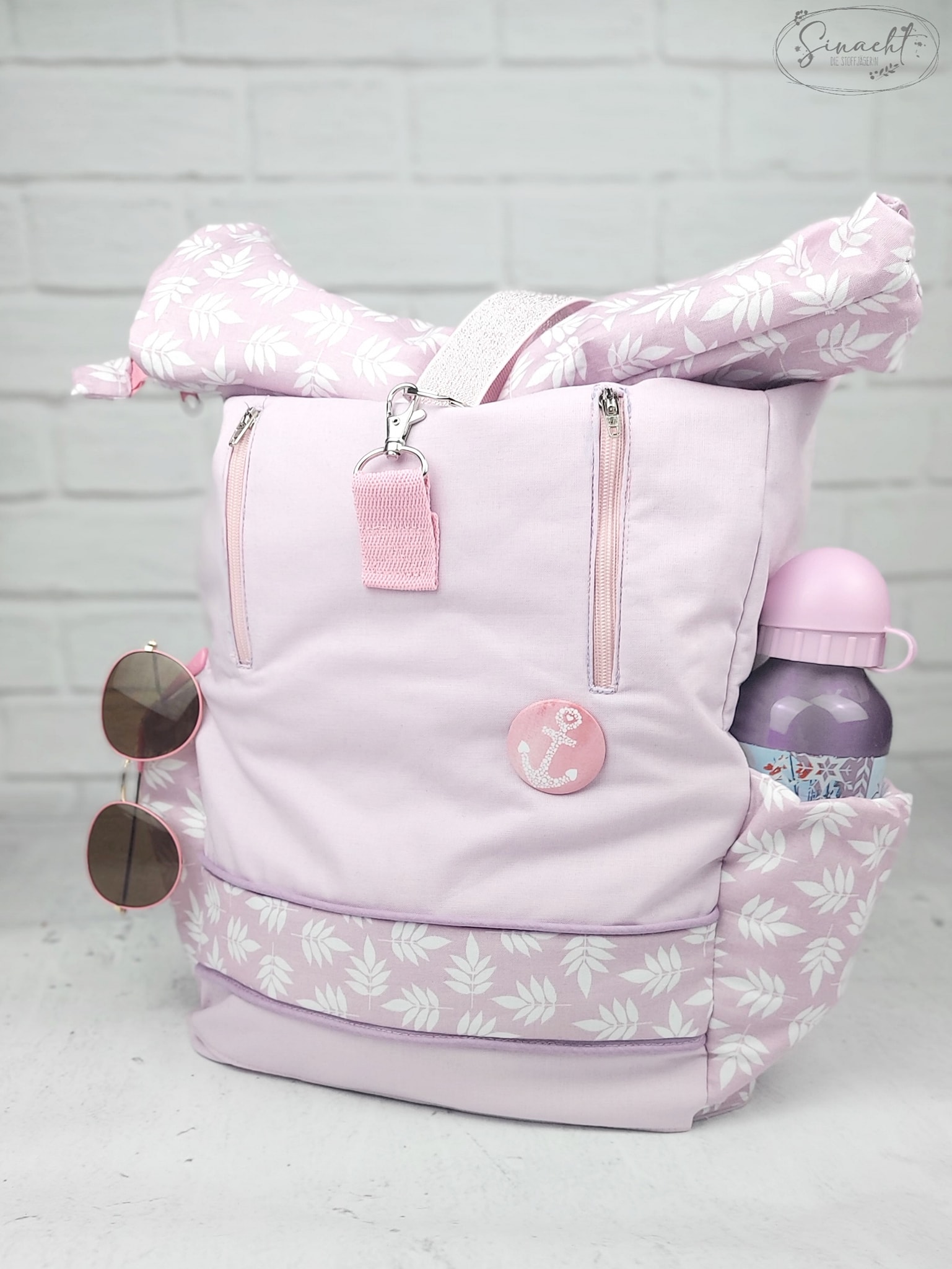 Schnittrebell Mini-Baxxter Ebook Rolltop-Rucksack 25x35x8 cm PDF
