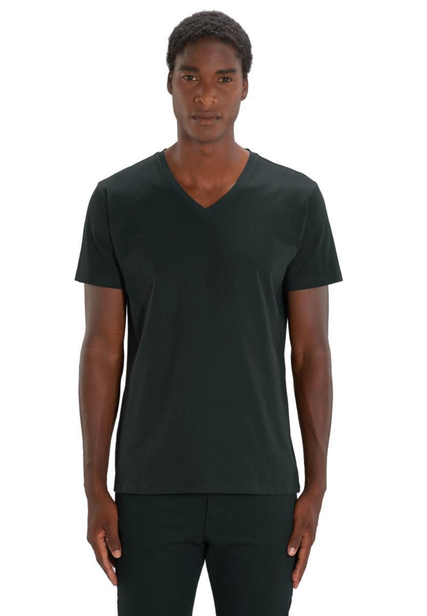 marlowe nature Presenter V Neck Shirt weiß Bio-Baumwolle